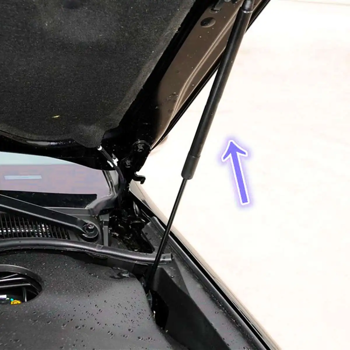 2Pc Car Hood Struts Bonnet Gas Lift Support Damper Fits for Toyota Landcruiser Prado 120 Series 200