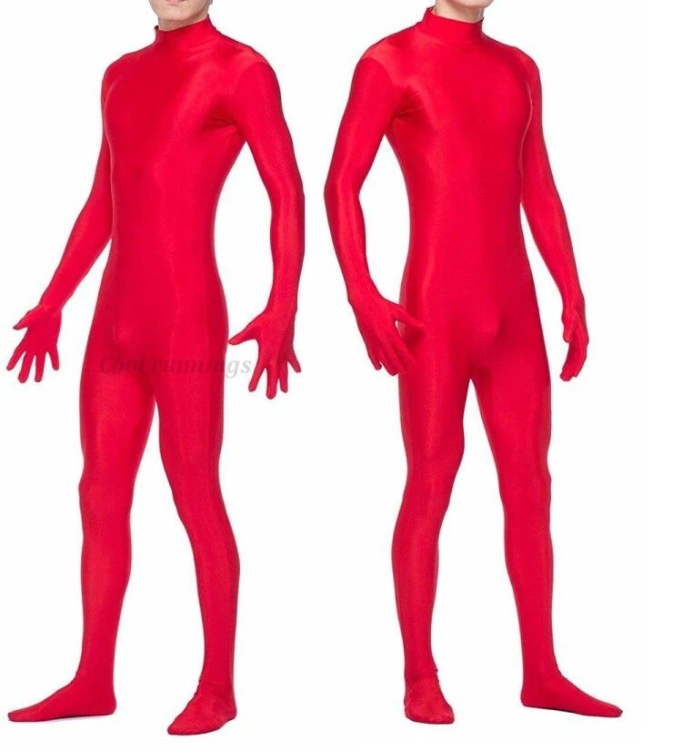Headless Unisex Adult Kid Lycra Spandex Skin Catsuit Halloween Zentai Costumes 