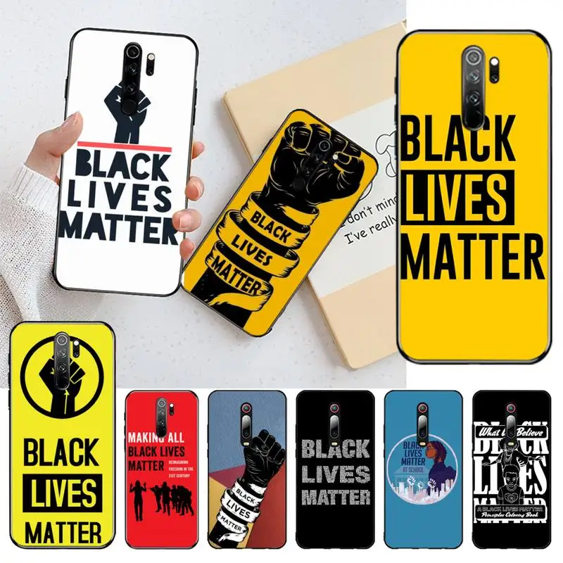Роскошный чехол для телефона Black Lives Matter BLM Redmi Note 9 8 8T 8A 7 6 6A Go Pro Max K20 K30 | Мобильные