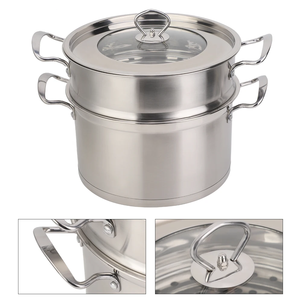 3Layer Stainless Steel Cooking Steamer - Image 3