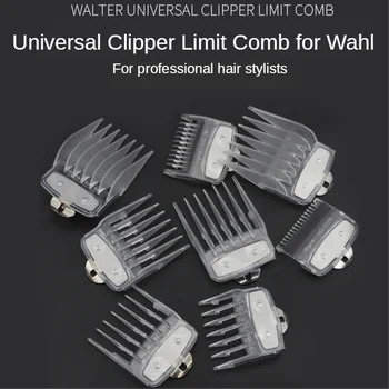 

8PCS Universal For Wahl Hair Clipper Barber Shop Styling Guide Comb Hair Trimmer Clipper Green Limit Comb G0408