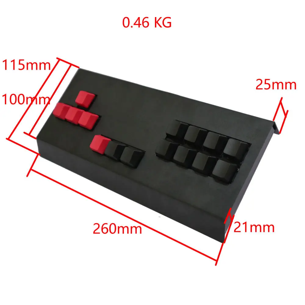 WASD Arcade Joystick Ultla Thin Mechanical Keyboard Portable Game Controller For PC USB RAC