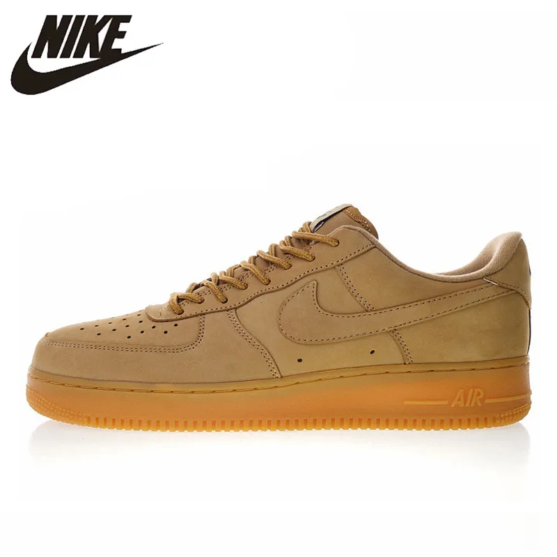 Новинка высокое качество Nike Air Force 1 Low 07 Льняная мужская и женская обувь для