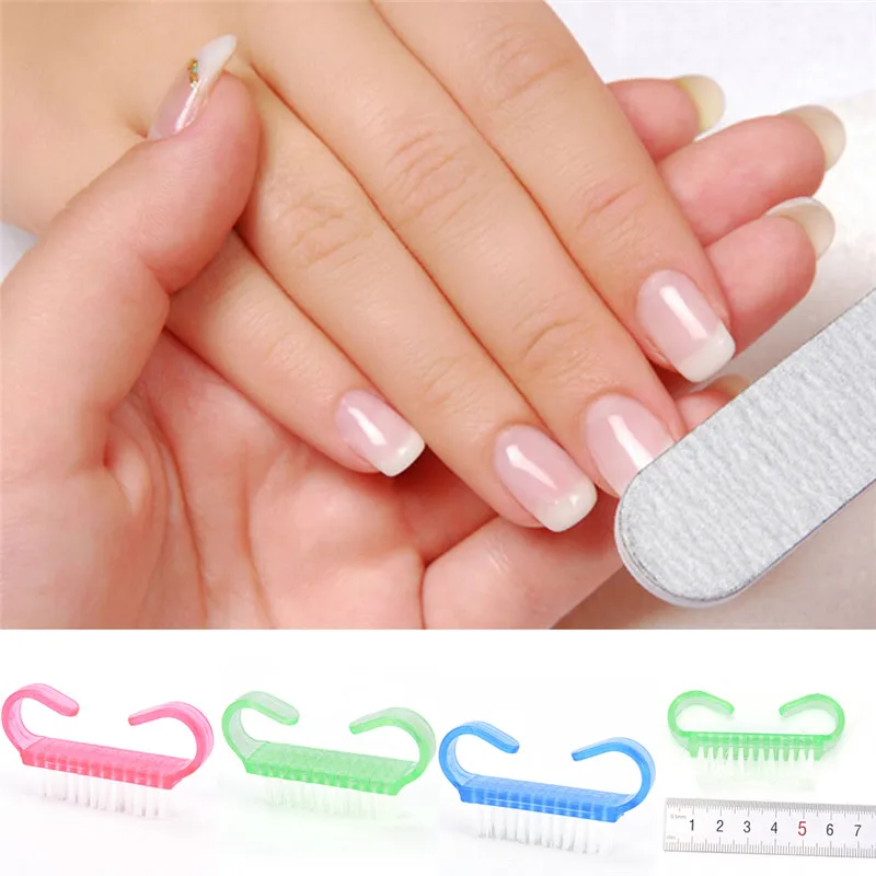 High Quality After File Manicure Pedicure Nail Art Cleaning Brush 6PCS