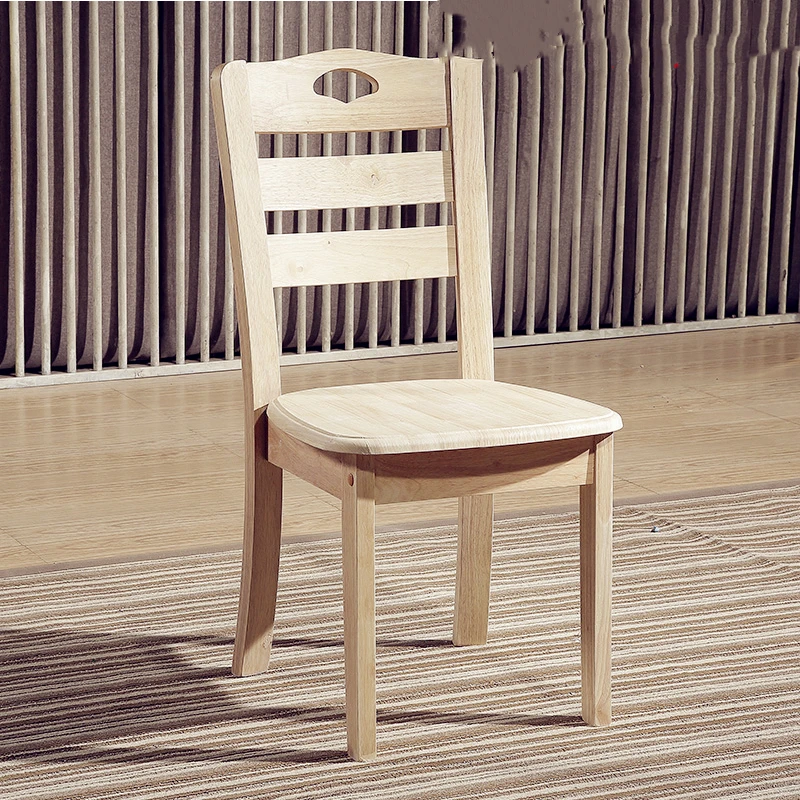

Solid wood dining chair simple home back chair hotel mahjong table chair chair stool wooden chair