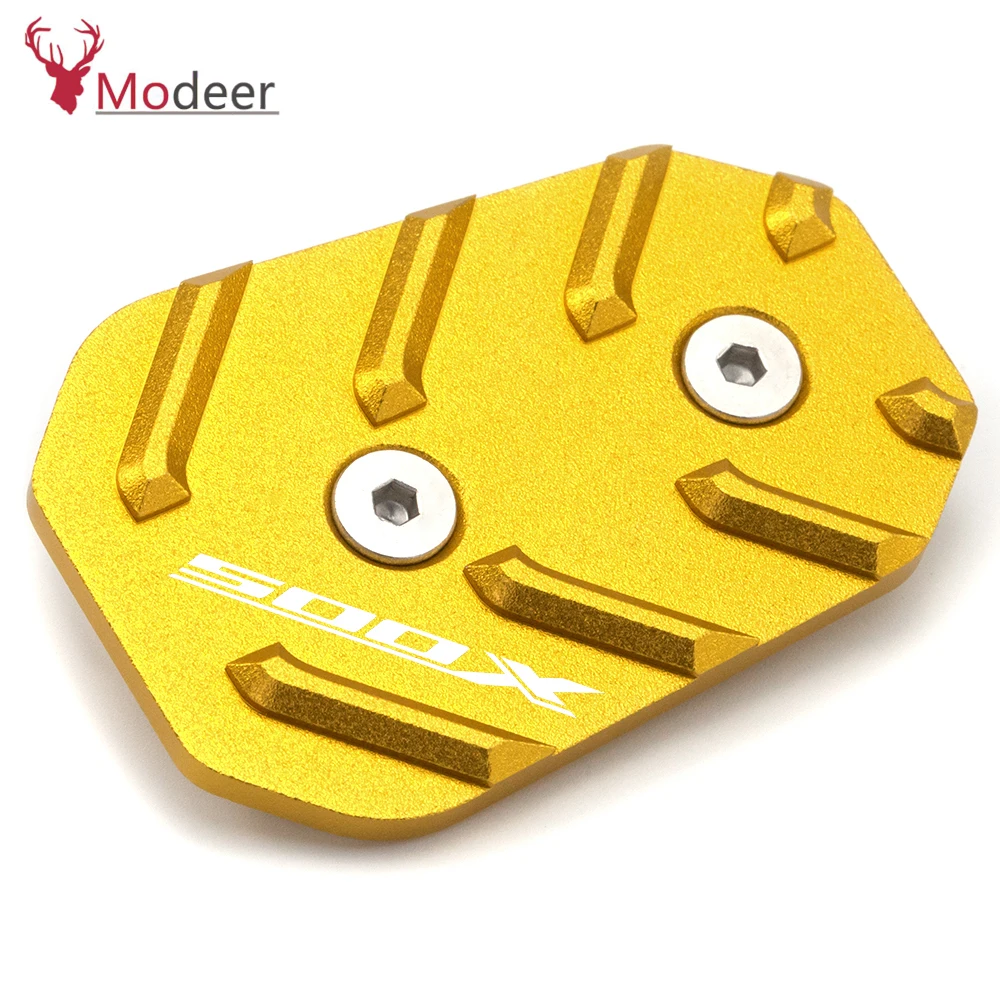 Motorcycle Rear Foot Brake Lever Pedal Enlarge Extension Peg Pad Extender For Honda CB500X 2019 2020 CB 500 X CB500 X Aluminum (2)