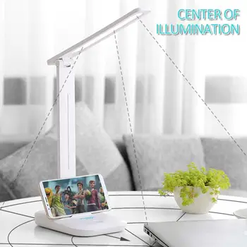 

Portable Reading Light 3 Levels Flashlight Eye-Care Home Decor Book Lamp LED Desk Lamp USB Study