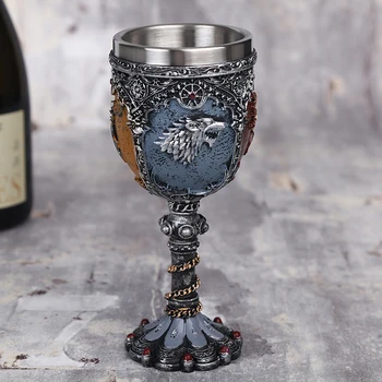 

Song Of Ice And Fire Creative Goblet Game of Thrones Wine Glass Mugs 220ml BEST GOT Fan Gift