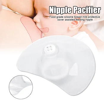 

Hot Selling 2pcs Nipple Shield Protector Clear Nipple Protective Cover for Breastfeeding Breastmilk Nursing Baby LBV