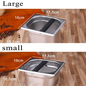 

Coffee Knock Box Grounds Espresso Waste Bins Recycle Holder Case Eco-friendly