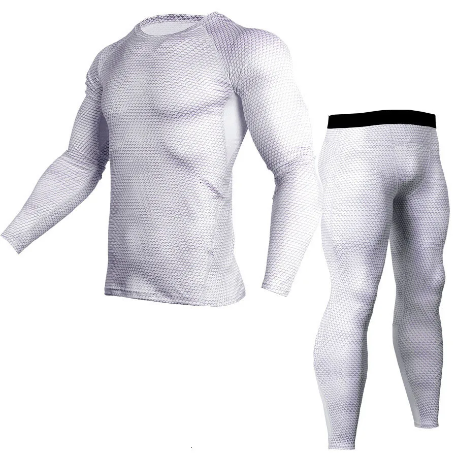 Зимние мужские комплекты термобелья, новое зимнее термобелье, штаны+ одежда для мужчин, быстросохнущие теплые кальсоны, комплект для мужчин, теплые для фитнеса