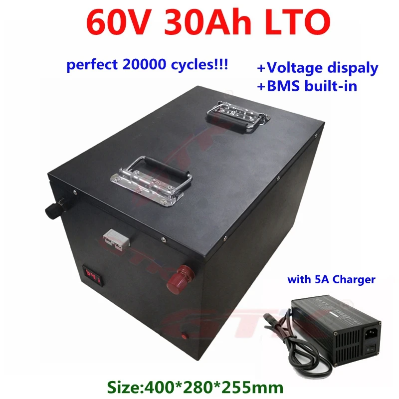 GTKsteelcase60V30AhLTO60v30ahLithiumtitanatebatterywithBMS