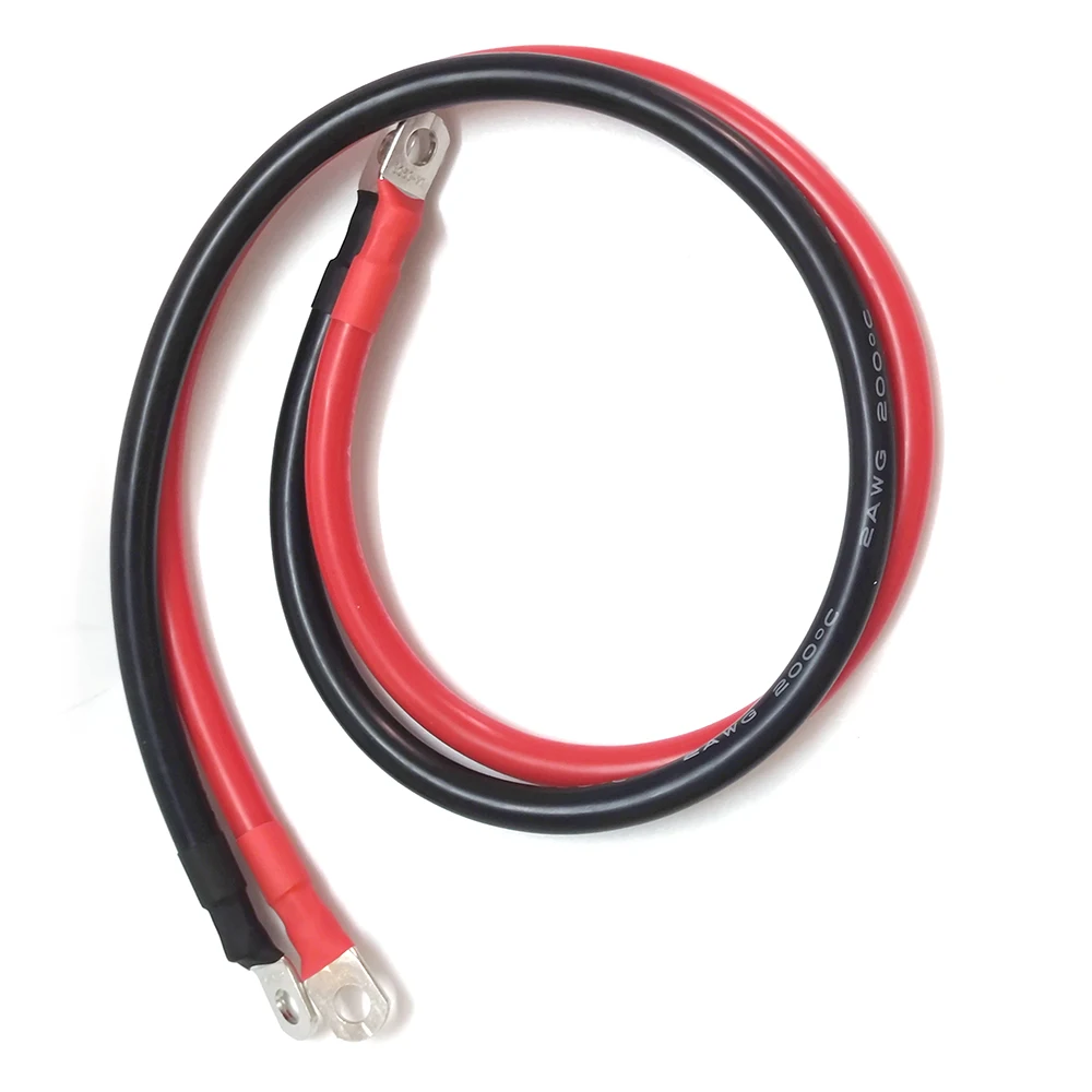 High-Performance Silicone Battery Connection Cable with SC Lug for Power Applications