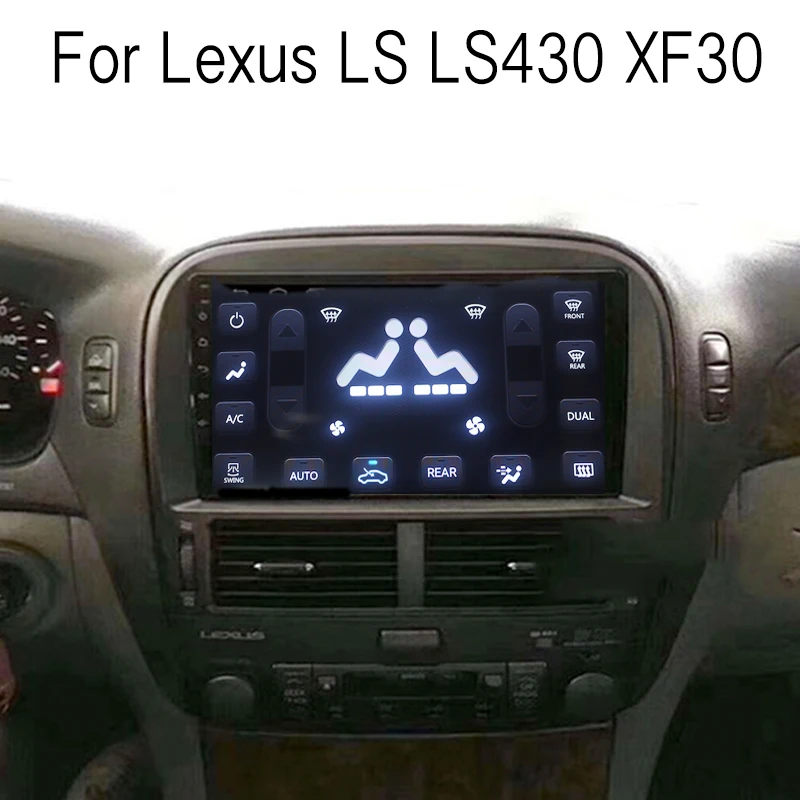 LiisLee samochodowe multimedia GPS Hi-Fi Audio radio stereo dla Lexus LS 430 LS430 XF30 2000 ~ 2006 oryginalny styl CarPlay nawigacja NAVI