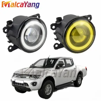 

Car Accessories LED Bulb Front Fog Light Angel Eye For mitsubishi L200 2005/06/07/08/09/10/11/12 For Galant DJ_ ED_ EF_ Saloon