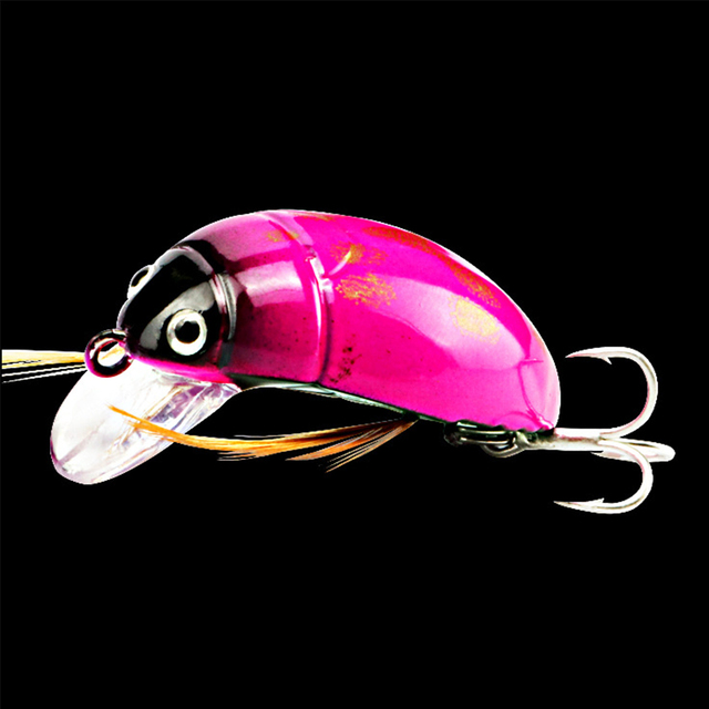 38mm/4.1g Fishing Tackle Cicada Bait Fishing Lure Insect Bug Lure Sea Beetle Crank Floating Wobblers For Bass Carp Fishing