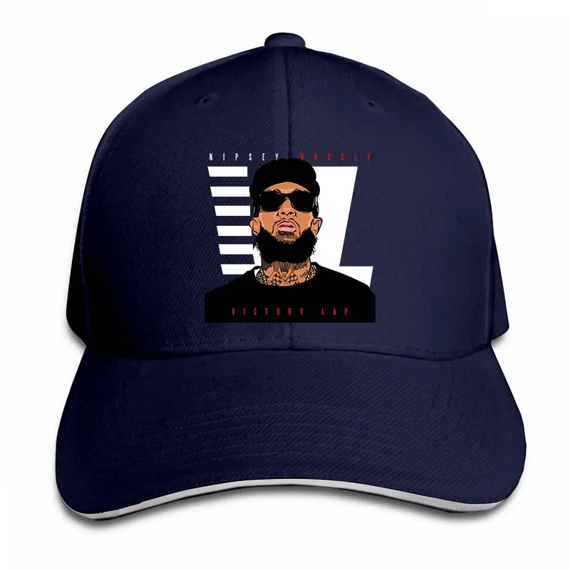 Бейсболка Nipsey Hussle с сильными врагами-это благословение, бейсболка для мужчин и женщин, кепки для водителя грузовика, модная Регулируемая Кепка - Цвет: 2-Navy