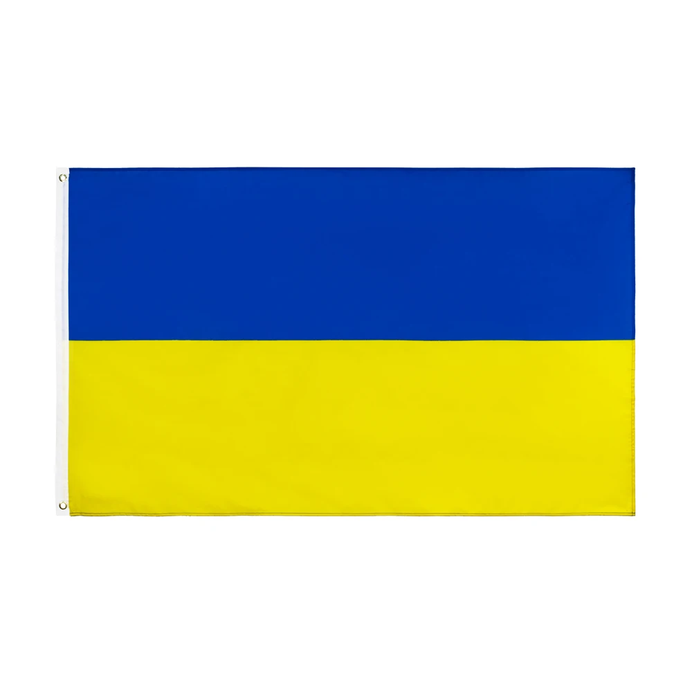 Xiangying подвесной флаг для украшения 90х150 см синий желтый ua ukr | Дом и сад