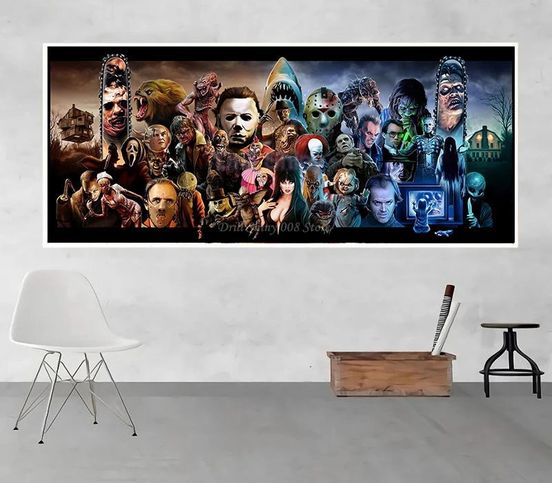 5D-DIY-Full-Diamond-Painting-Classic-Horror-Villains-and-Monsters-MASH-UP-Movie-Character-Collage-Cross (1)
