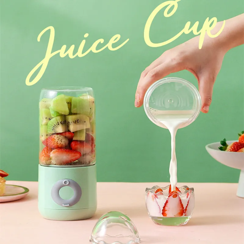 500ml Portable Blender Juicer Cup  Portable Blenders Smoothies - 500ml Usb  - Aliexpress