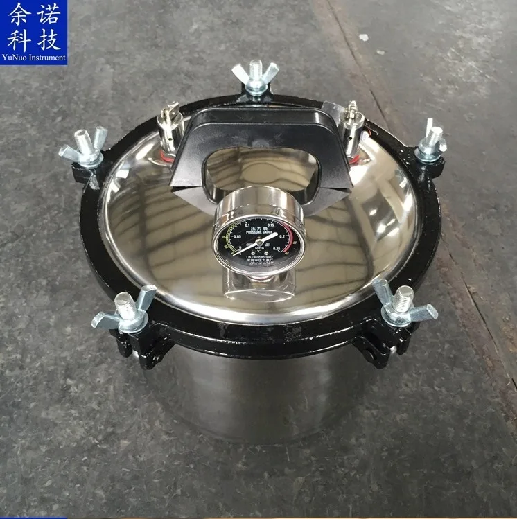 

18L XFS-280A stainless steel pressure steam sterilizer portable portable Sterilize and prevent dry burning