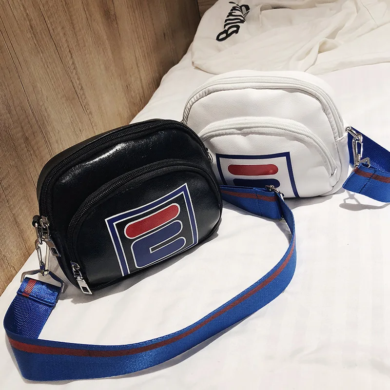 Стиль Мода корейский стиль Универсальный INS супер огонь студентов плечо Гонконг Стиль Мода Мед для танцев сумка S