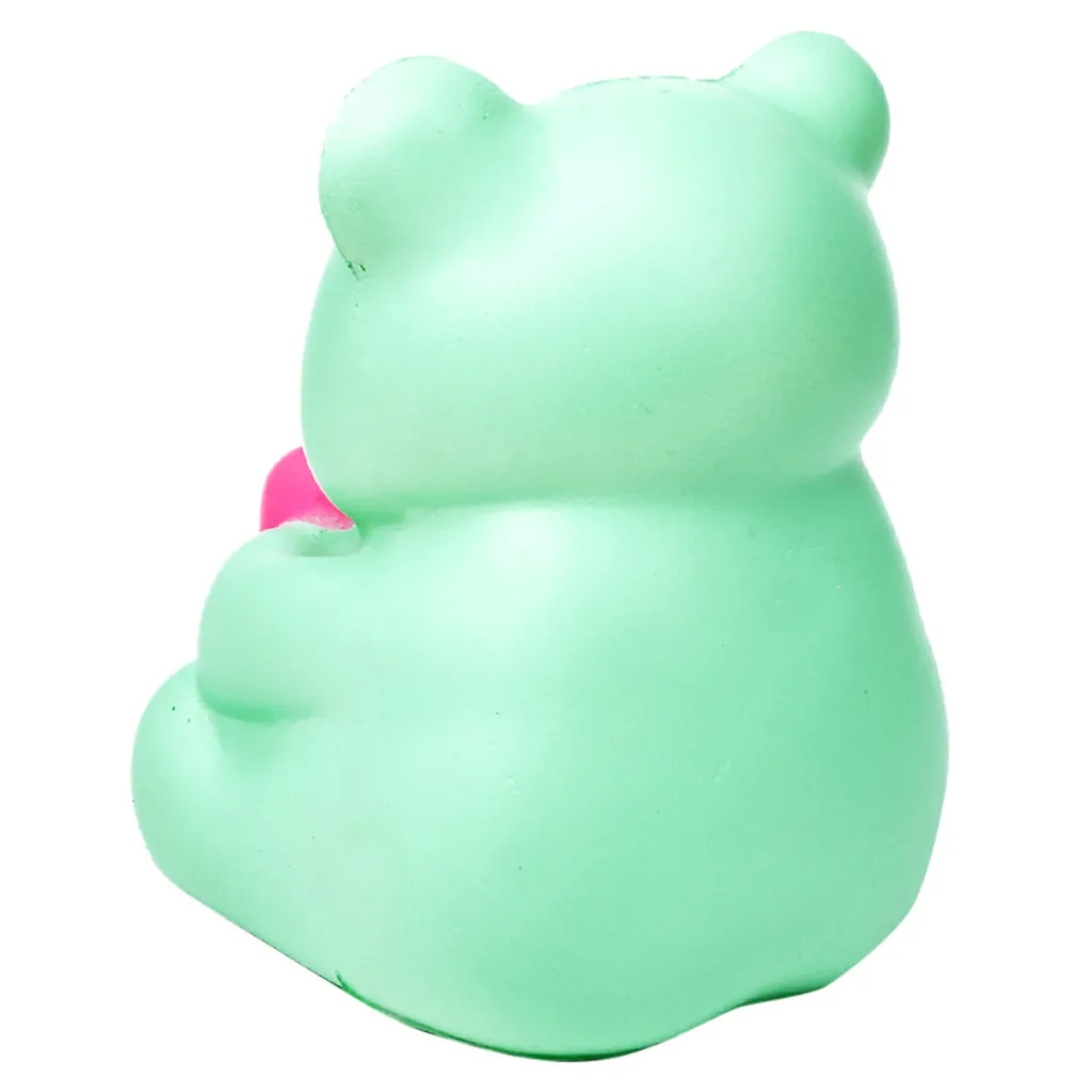 cute Bear Shape Decompression Venting Toys Slow Rebound cartoon Animal Toy Kids adult toys relieve stress #B