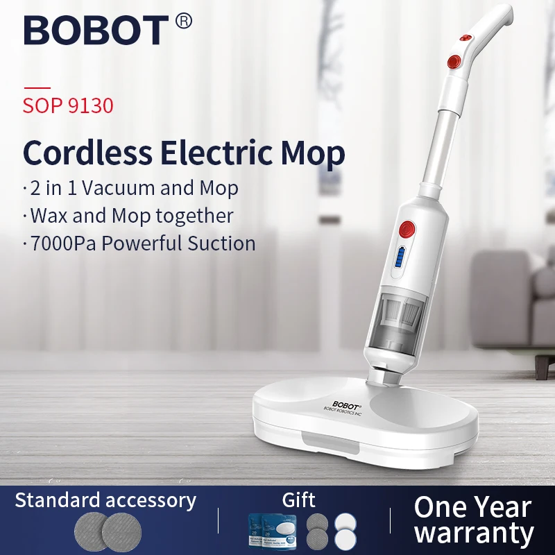 Многофункциональный беспроводной пылесос BOBOT SOP 9130 электрическая швабра съемный