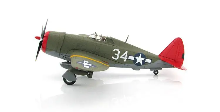 Хобби мастер P-47D Tuskegee No 34 100th FS 332nd FG Италия 1944 1/48 литья под давлением модель самолета