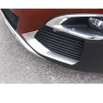 

Car ABS Chrome Cover Trim Front Head Fog Light Hood Lamp Frame Stick 2pcs For Peugeot 3008 GT 3008GT 2016 2017 2018 2019 2020