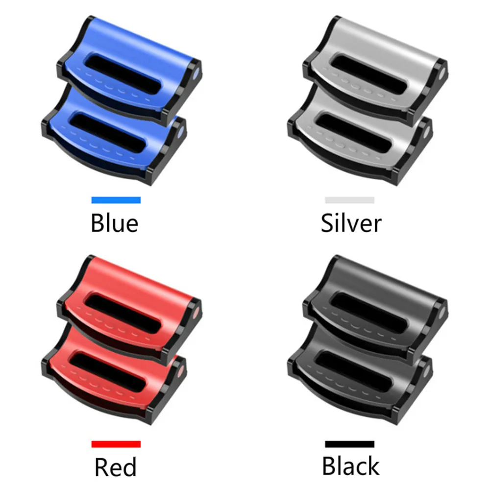 2 шт. универсальные автомобильные сиденья зажим для ремня Регулируемая