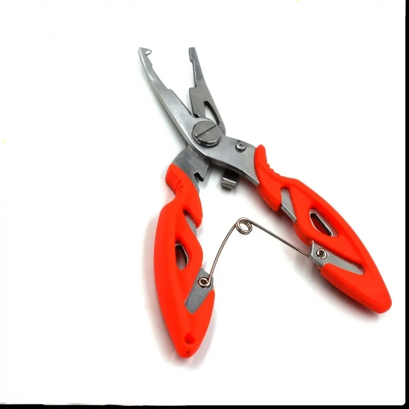 Fishing Plier Scissor Braid Line Lure Cutter Hook Remover etc. Tackle Tool Cutting Fish Use Tongs Multifunction Scissors |