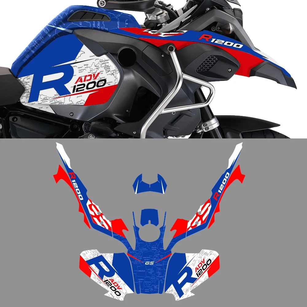 for BMW R1200GS Adventure R1200 ADV 2014-2017  Motorcycle Decals Decoration Case for BMW