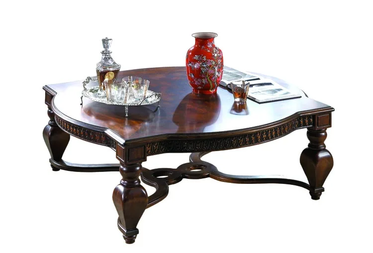 Французский американский стиль ткань диван наборы для гостиной и диван стул для гостиной фабрики Китая GF40 - Цвет: Coffee table