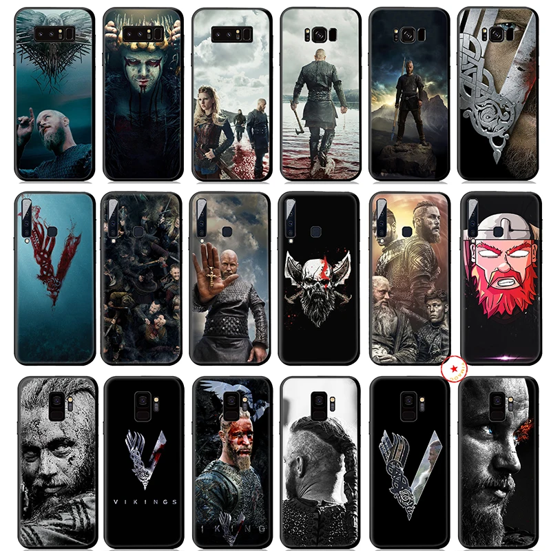 Vikings Tv Shows Soft Silicone Case for Samsung Galaxy A9 A8 A7 A6 Plus 2018 A5 A3 2017 2016 J6 Phone |
