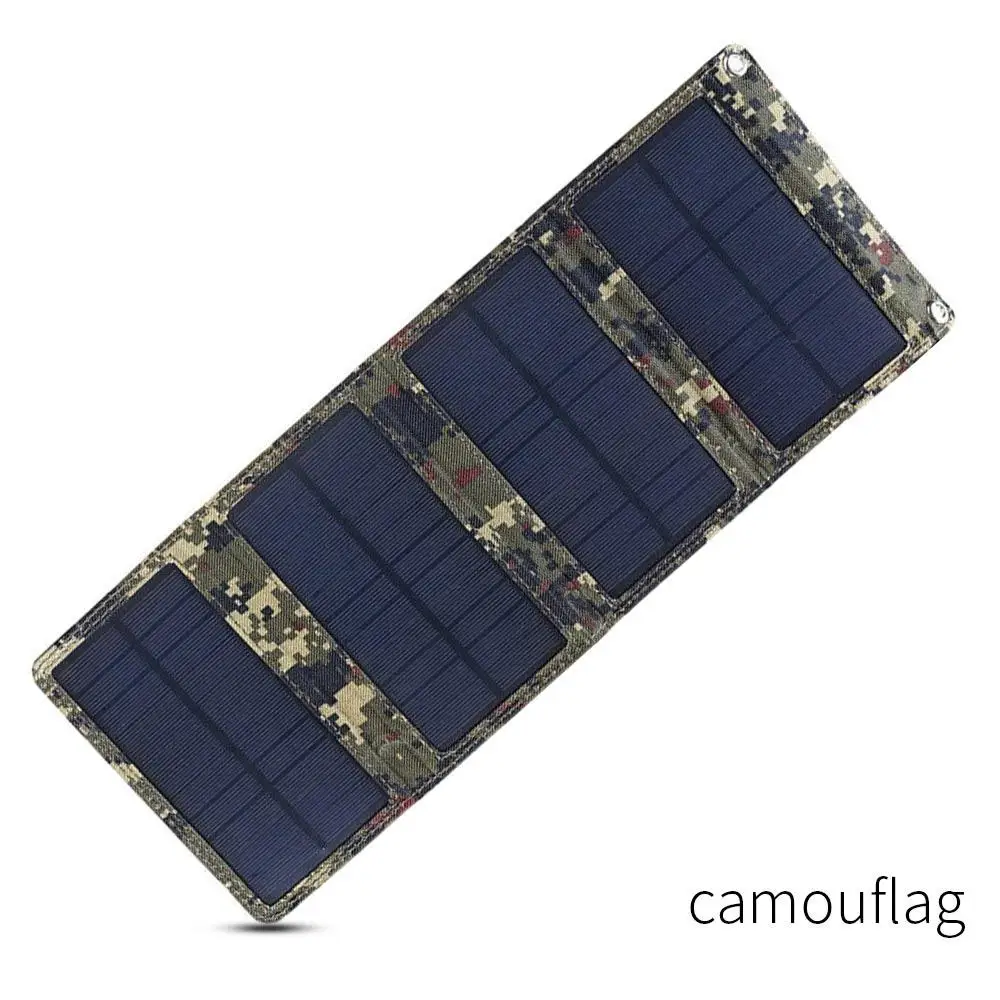 Carregadores de Bateria Solar para o Telefone Acampamento ao ar Painel Solar Placa Dobrável Sunpower Carregador Portátil Caminhadas Livre 20 w 5 v Renovação da Casa