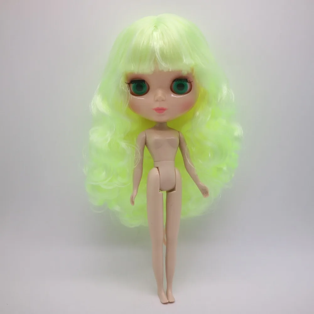 Кукла Обнаженная blyth, Заводская кукла(флуоресцентные желтые волосы