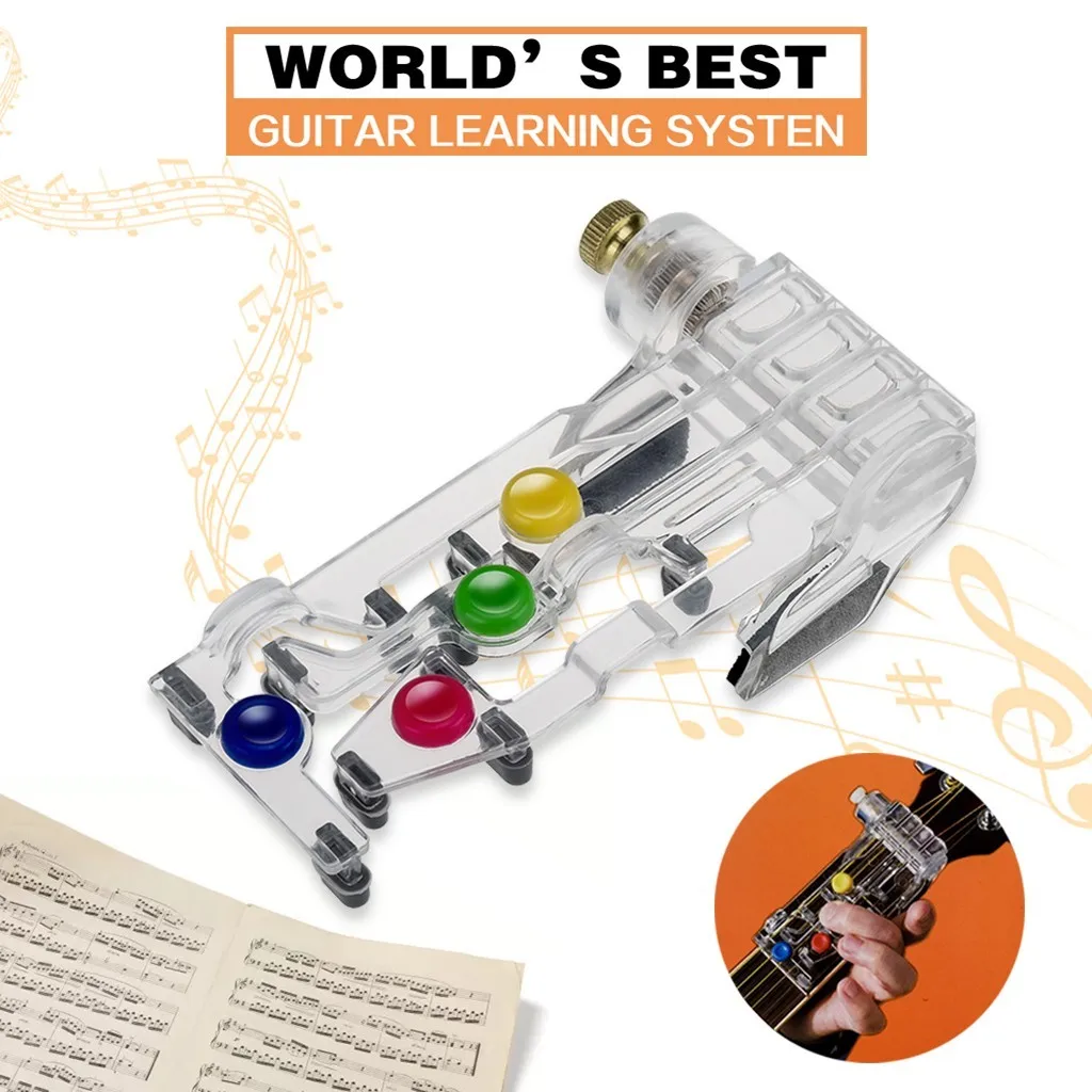 Guitar Learning System Teaching Aid Accessories classical chordbuddy