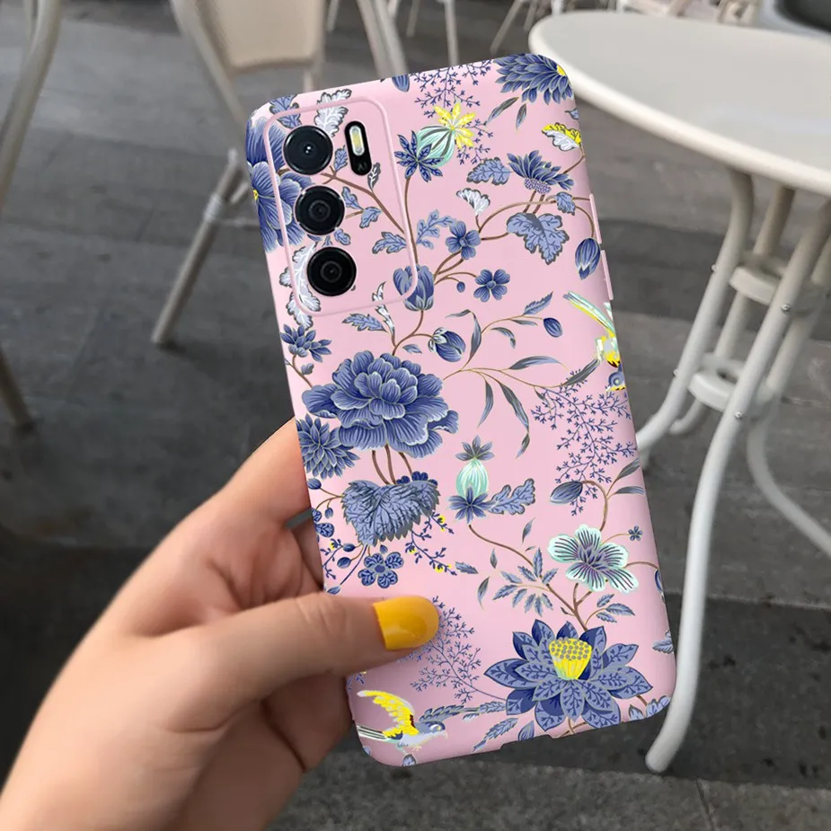 cases for oppo cases For Oppo A16 A16s Case CPH2269 Soft Silicone Stylish Candy Painted Cover For Oppo A16 OppoA16 S A54s Case Oppo A 16 s Coque Capa cases for oppo cases