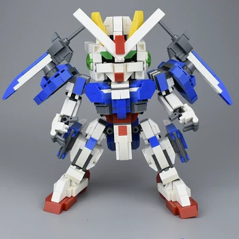 

900Pcs Moc Air Combat Mobile Warrior Model Assembly Small Particle Building Blocks Education Toy Set For Children Birthday Gift