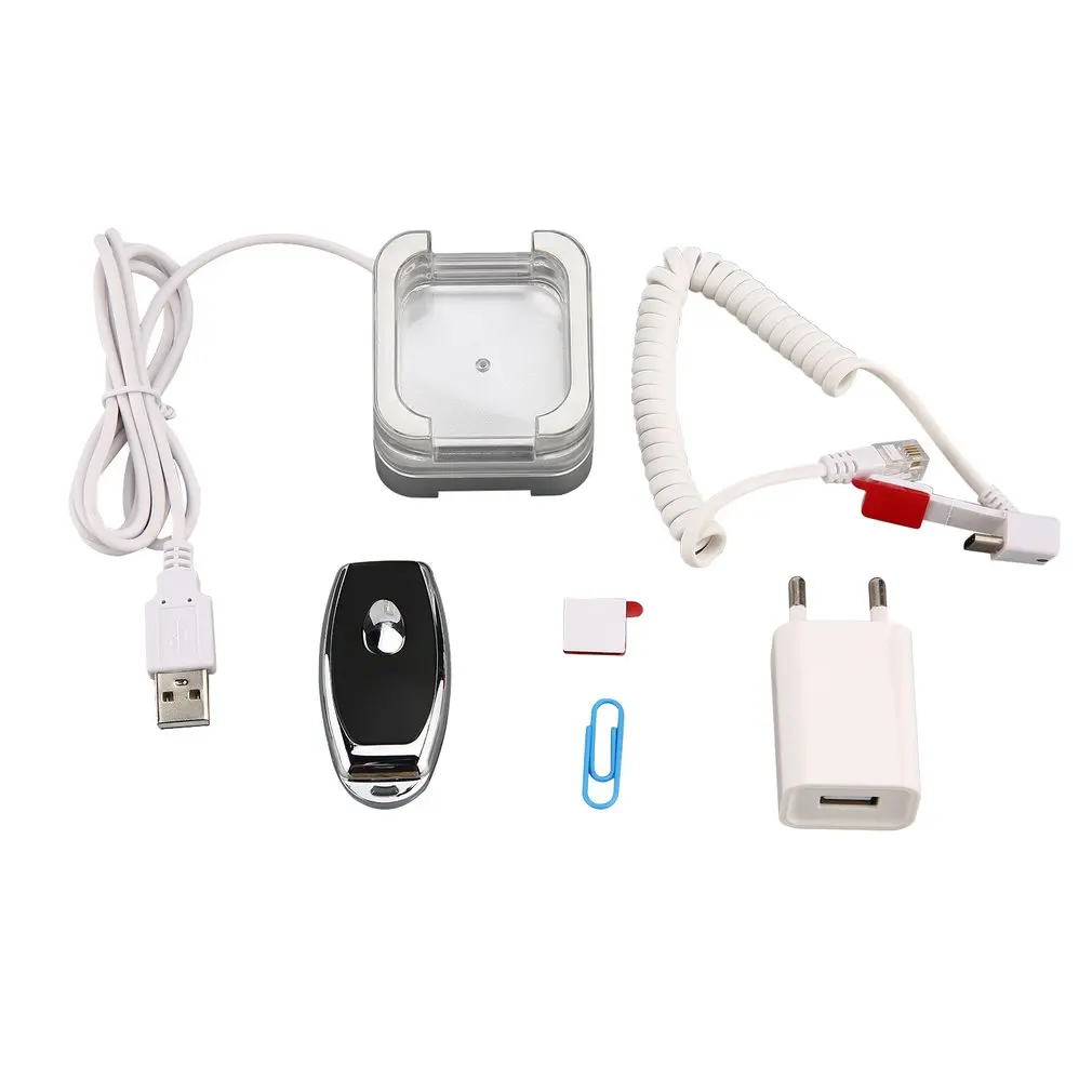 

A27 Mobile Phone Tablets Security Alarm Anti-theft Stand for Android IOS Type-C Alarm System With Charging Function