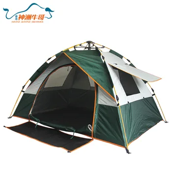

Tent Camping Outdoor Tent Fully Automatic One Three Window Sunshade Camping Tent Customizable Style and Wholesale