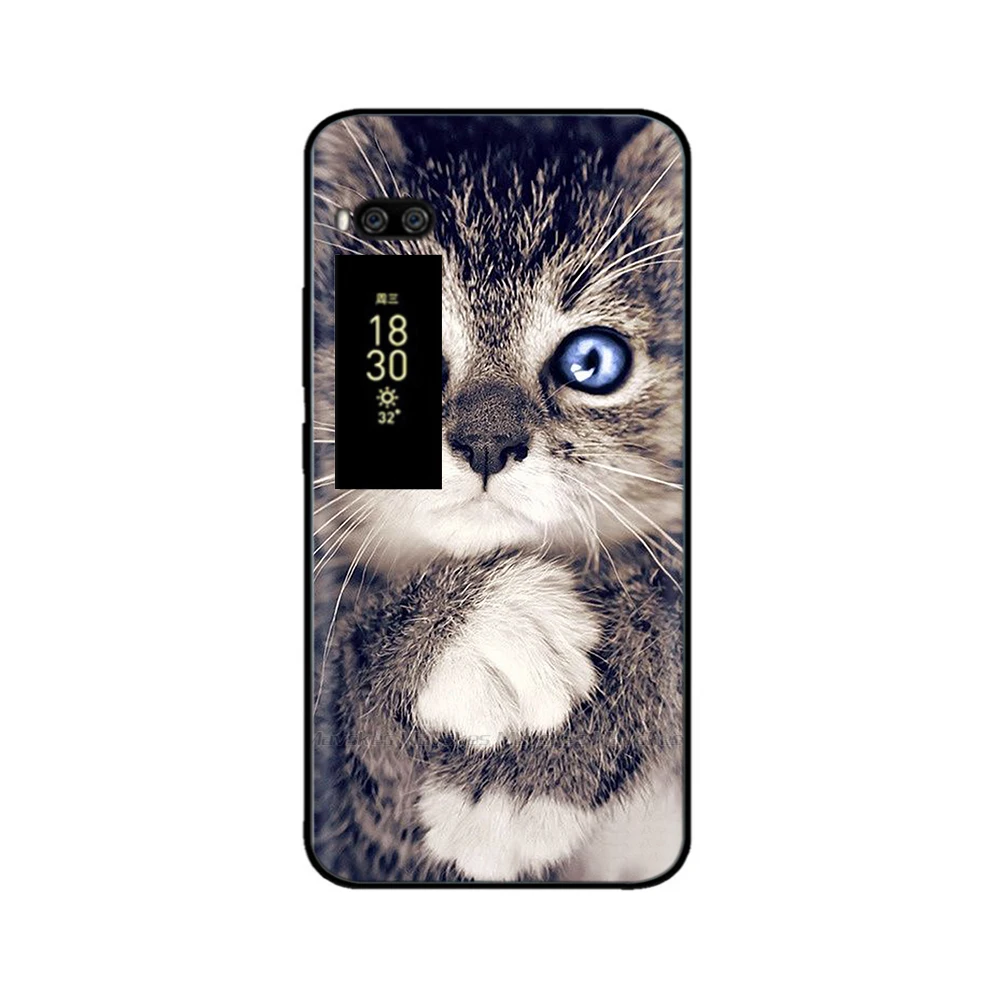 For Meizu Pro 7 Case Back Phone Cover For Meizu Pro 7 Plus Case Silicone Soft TPU Protective Fundas For Meizu Pro7 7plus Bunper meizu phone case with stones Cases For Meizu