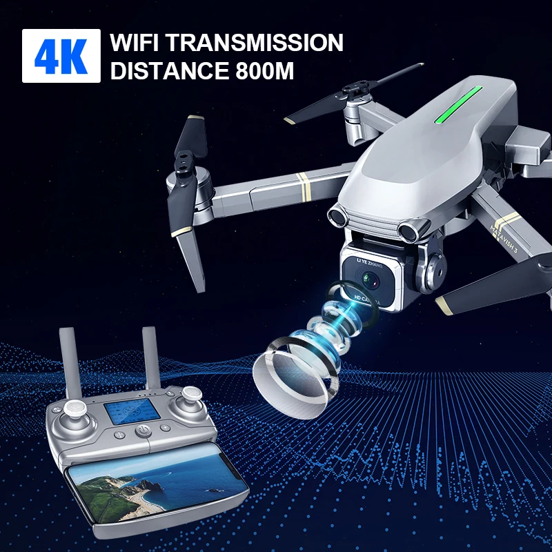 L109 S MATAVISH3 5G антивибрационный воздушный Дрон с 4K HD камерой 50X Zoom GPS складной