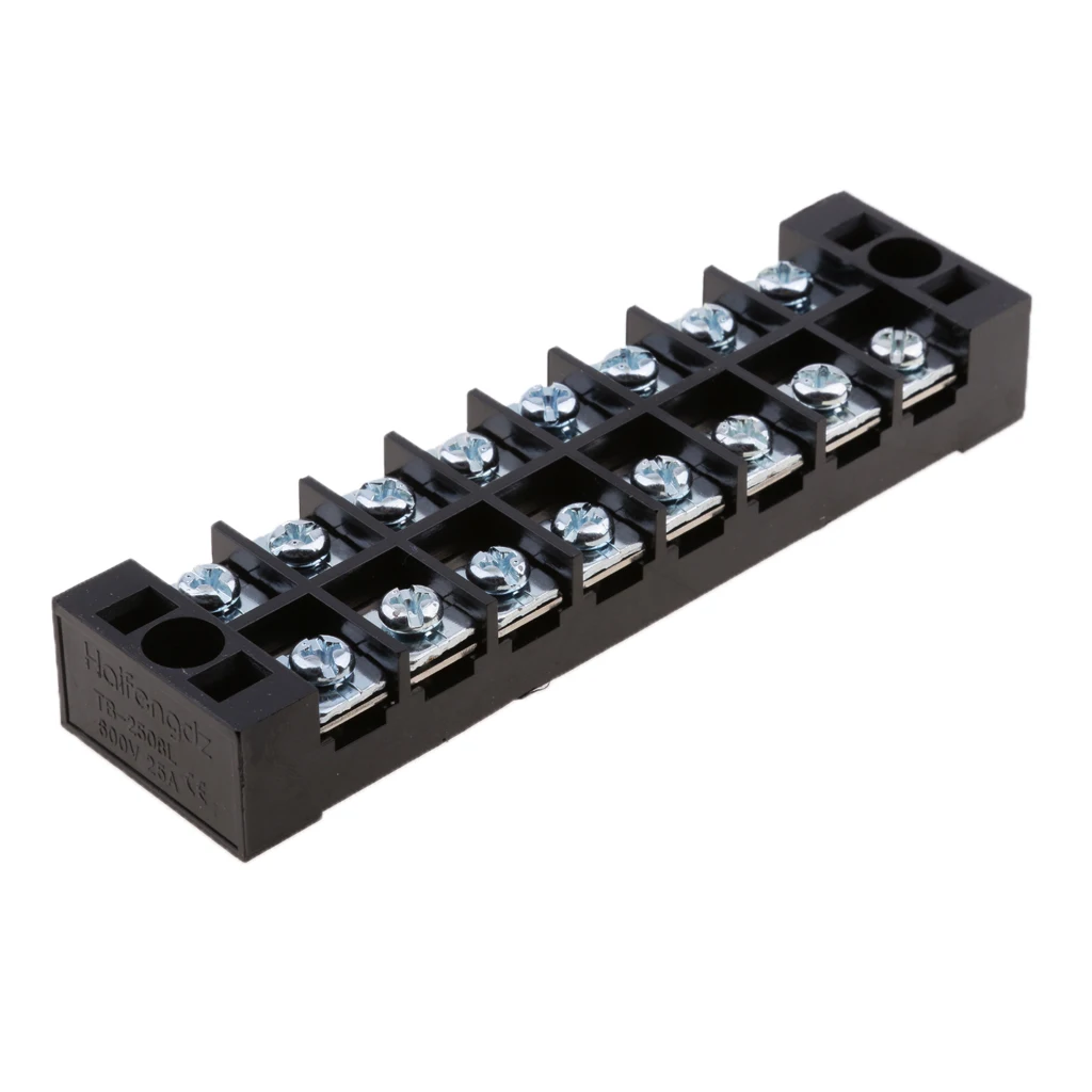 Waterproof and Isolation Electric Wire Connector Strip 600V 25A