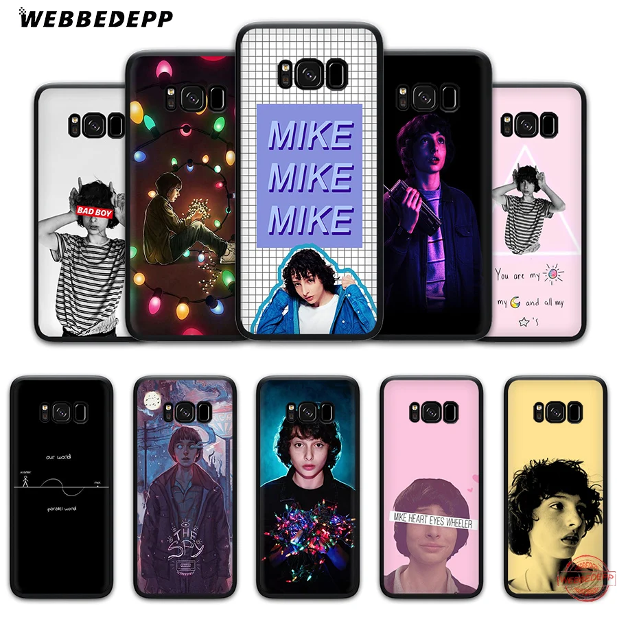 WEBBEDEPP Finn Wolfhard Stranger Things Soft Case for Samsung J4 J6 Prime Plus J8 2018 J7 Dou A20E A70S A51 A71 A81 A91 | Мобильные