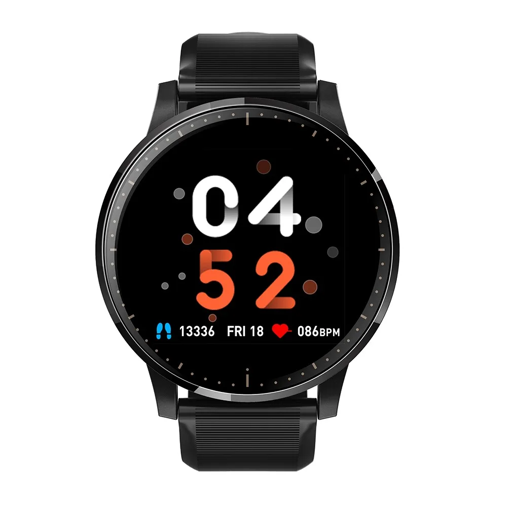 

Q20 Smart Watch 1.3'' 240*240 TFT Screen Smart Bracelet Fitness Heart Rate Blood Pressure Monitoring IP67 Waterproof Wristwatch