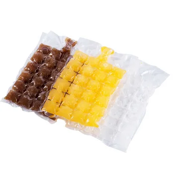 

50pcs One-time self-sealing ice making bag 24 lattice ice cube bag ice bag Homemade DIY ice pack New pattern