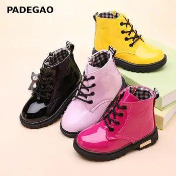 

Spring And Autumn 2020 Small, Medium And Large Children's Boots Children's Boots Cotton Shoes Fashion Boys And Girls Korean Popu