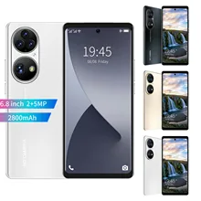 

M5 Pro Fashion Smartphone 6.8Inch Face-Recognition HD Camera Smartphone Android 7.1 Mobile Phone 2G +16G Cell Phones 2022 New